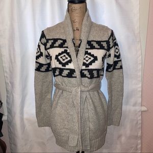Levi’s Aztec Belted Sweater Robe